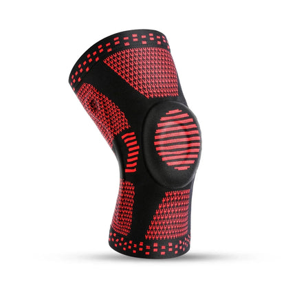 Knee Brace Silicone Stabilizer Elastic & Non-Slip
