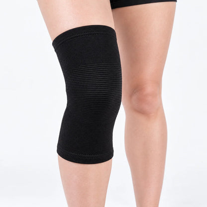 Knee Compression Sleeve Bamboo Fabric Breathable Moisture-Wicking Flexible Support