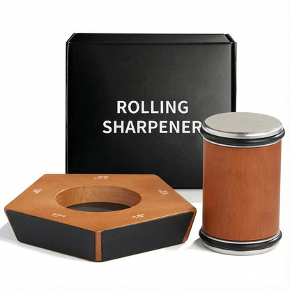 Knife Sharpener Rolling Magnetic Angle Diamond Coated