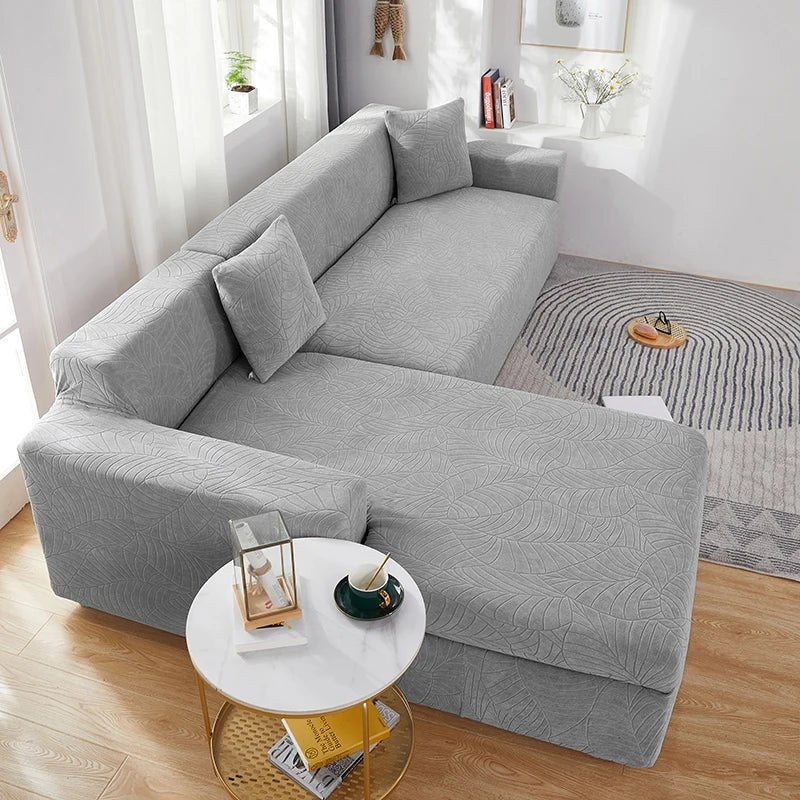 L-Shaped Sofa Cover, Polyester, Stain and Pet Hair Protection