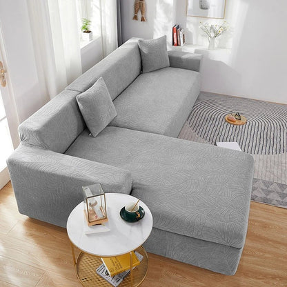 L-Shaped Sofa Cover, Polyester, Stain and Pet Hair Protection