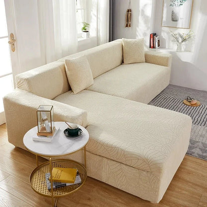 L-Shaped Sofa Cover, Polyester, Stain and Pet Hair Protection