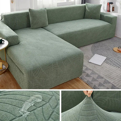 L-Shaped Sofa Cover, Polyester, Stain and Pet Hair Protection