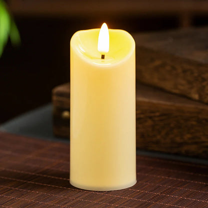 LED Flameless Candle Realistic Wax Battery Operated