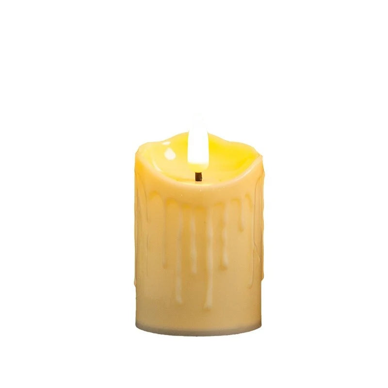LED Flameless Candle Realistic Wax Battery Operated