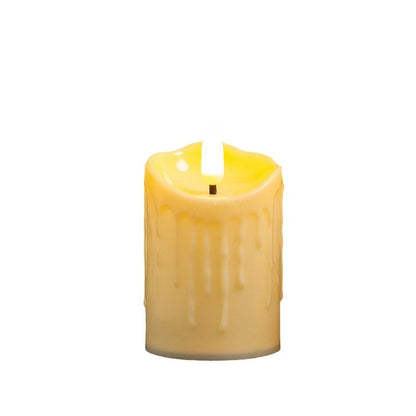 LED Flameless Candle Realistic Wax Battery Operated