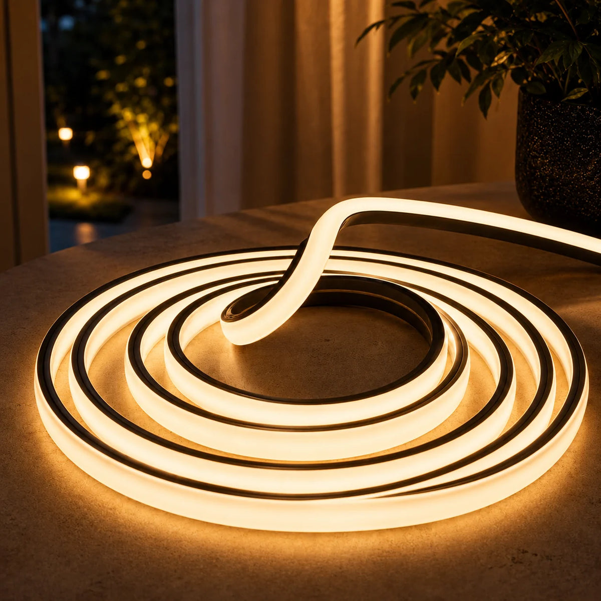 LED Strip Light Flexible Waterproof Silicone Indoor & Outdoor