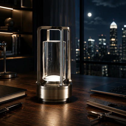 Lantern Cordless Rechargeable Flame-Effect IP65