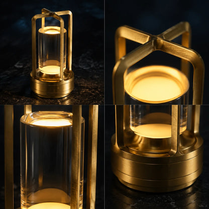 Lantern Cordless Rechargeable Flame-Effect IP65