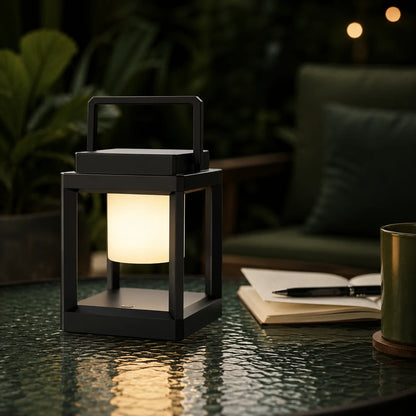 Lantern Solar & USB Rechargeable Dimmable LED