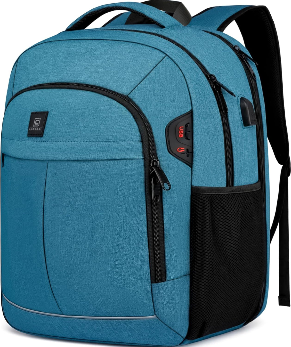 Laptop Backpack 17.3-Inch Waterproof USB Charging RFID Pocket