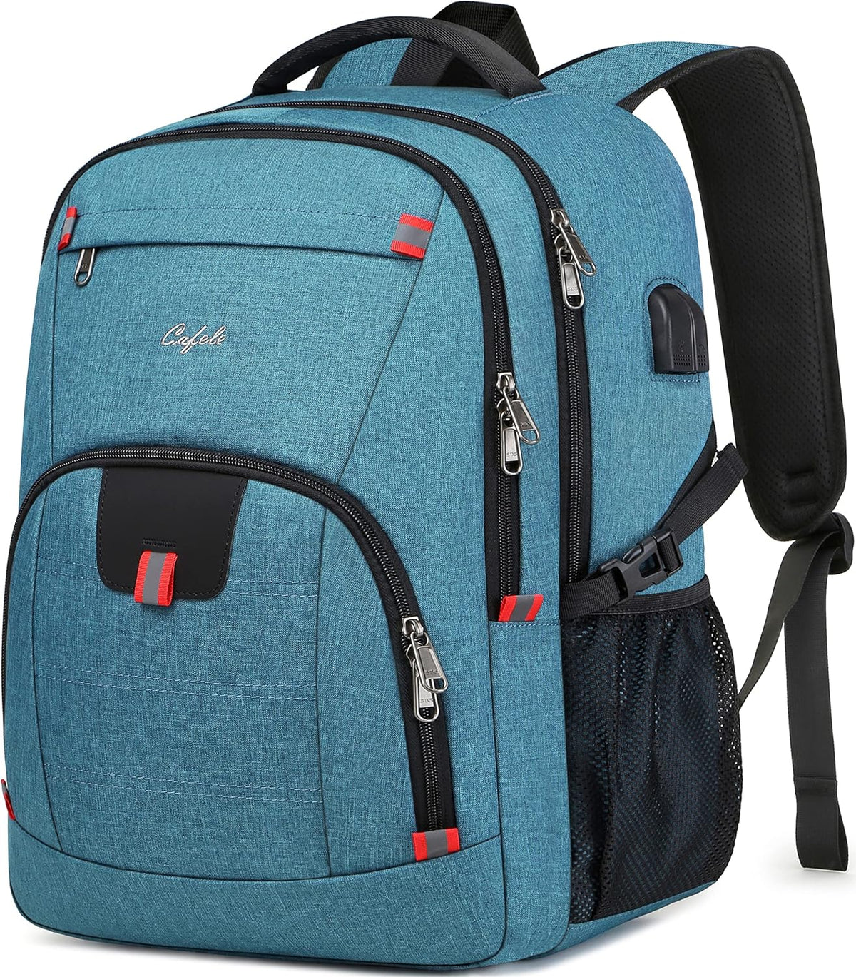 Laptop Backpack 17.3-Inch Waterproof USB Charging RFID Pocket