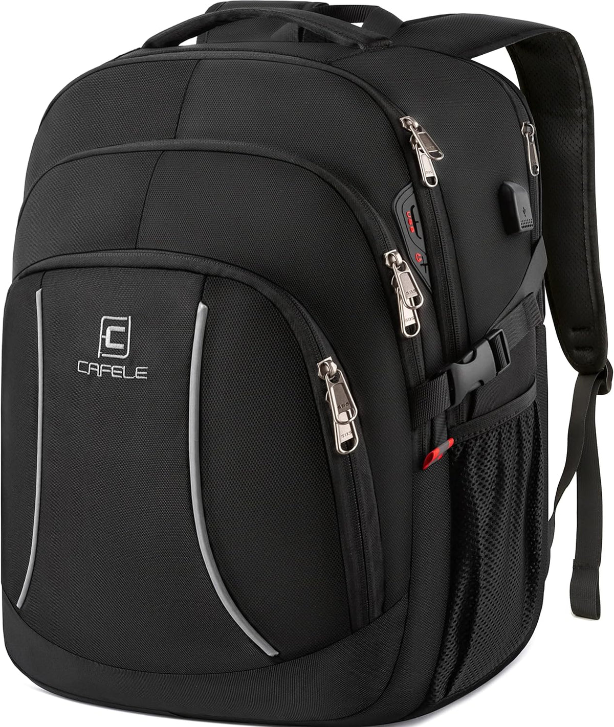 Laptop Backpack 17.3-Inch Waterproof USB Charging RFID Pocket