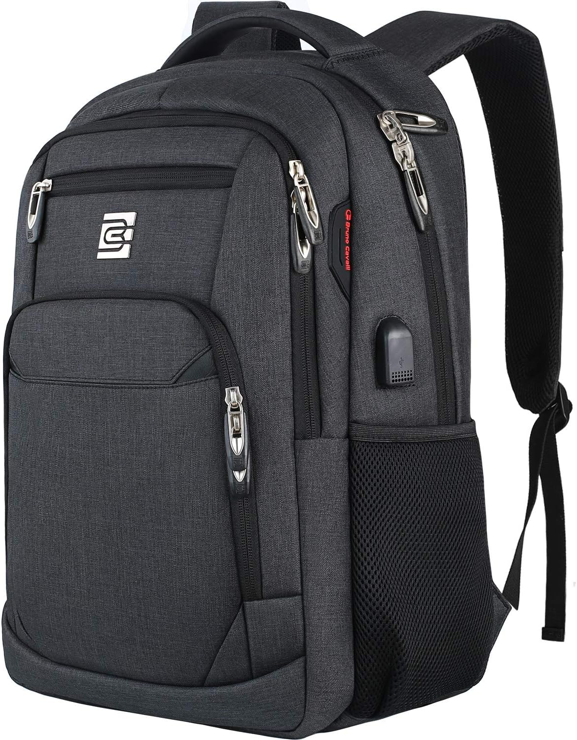 Laptop Backpack Anti-Theft USB Charging Waterproof Fits 15.6-Inch Laptop