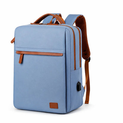 Laptop Backpack Water-Resistant Multi-Compartment Fits 15.6 Inch