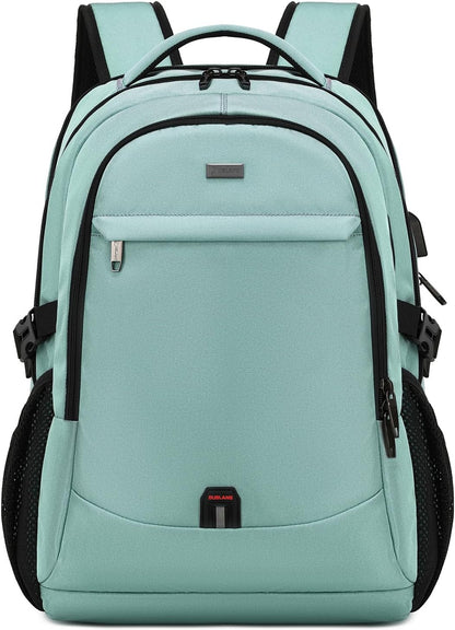 Laptop Backpack Waterproof USB Charging Fits 13–17 Inch