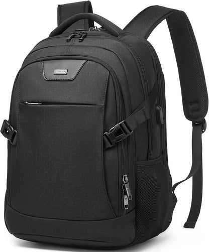 Laptop Backpack Waterproof USB Charging Fits 13–17 Inch