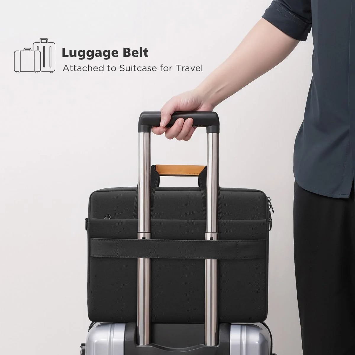 Laptop Shoulder Bag Waterproof & Shock-Absorbing