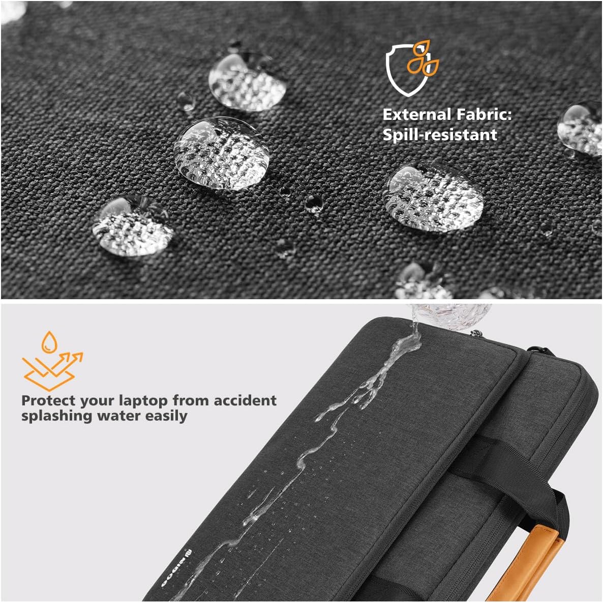 Laptop Shoulder Bag Waterproof & Shock-Absorbing