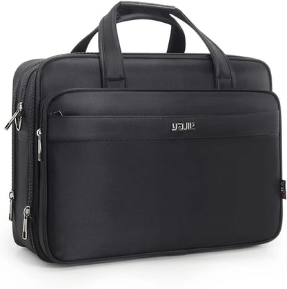 Laptop Tote Durable Canvas Padded Compartment & Document Divider