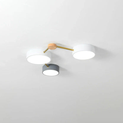 Linear Flush Mount Ceiling Light Integrated LED Slim Profile