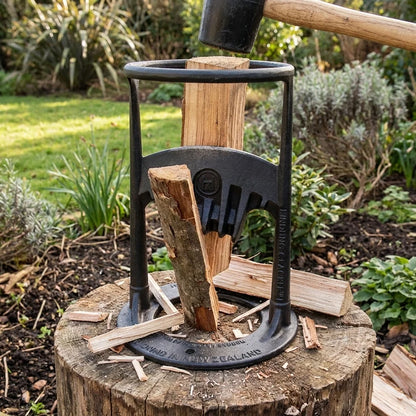Log Splitter Freestanding Steel Vertical Strike Tool