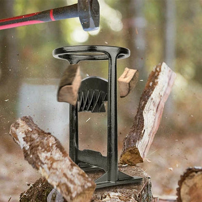 Log Splitter Freestanding Steel Vertical Strike Tool