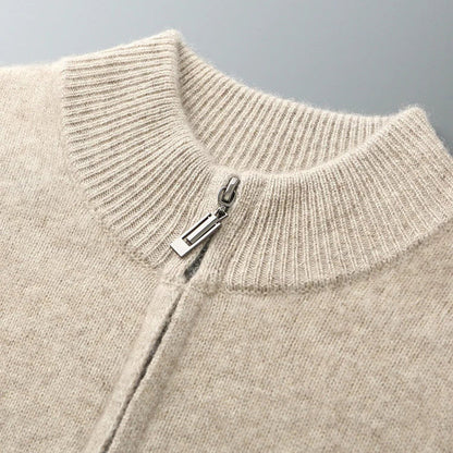 Loungewear Set Ribbed Knit Zip Jacket & Drawstring Pants