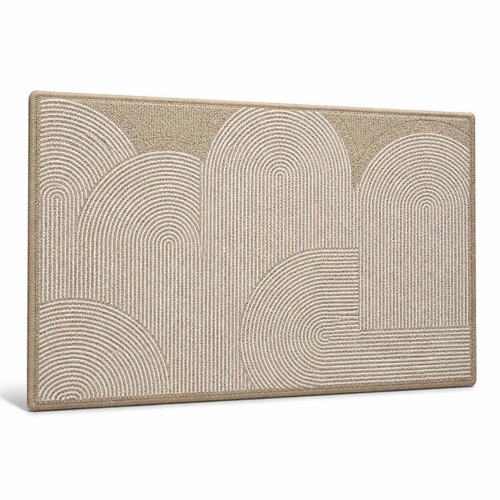 Machine-Washable Entrance Doormat With Non-Slip Backing