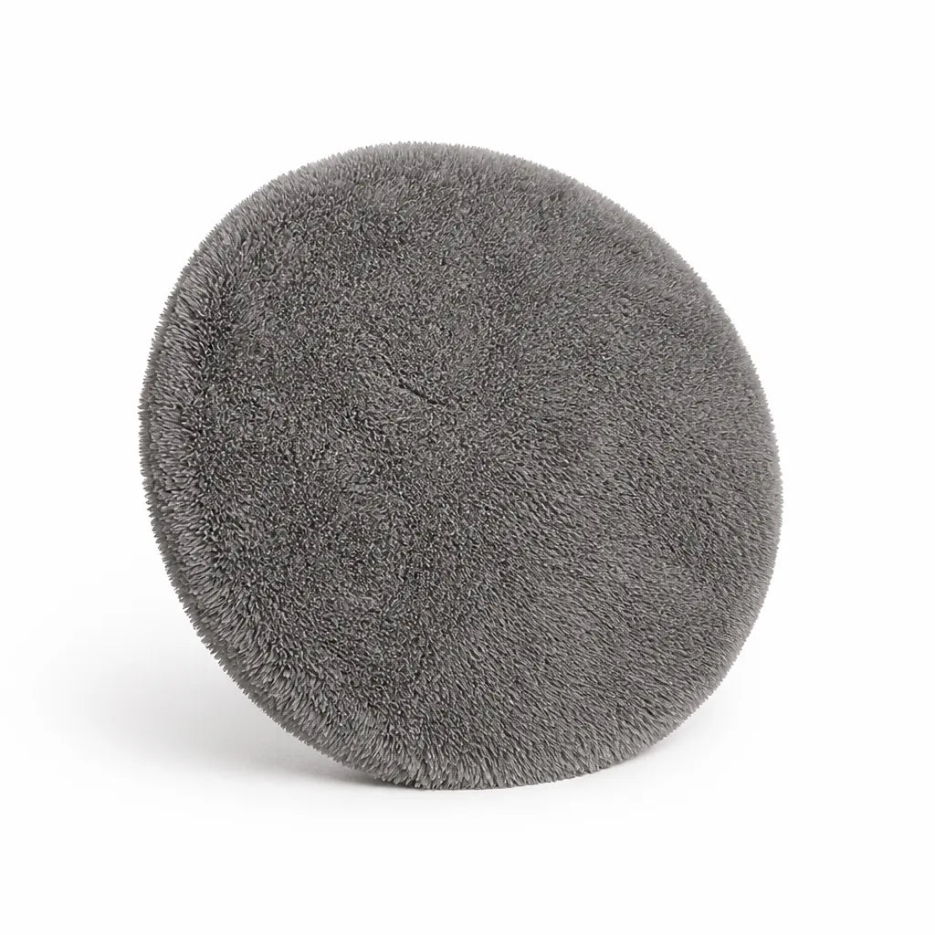Machine Washable Non-Slip Fluffy Round Rug