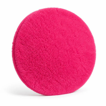 Machine Washable Non-Slip Fluffy Round Rug