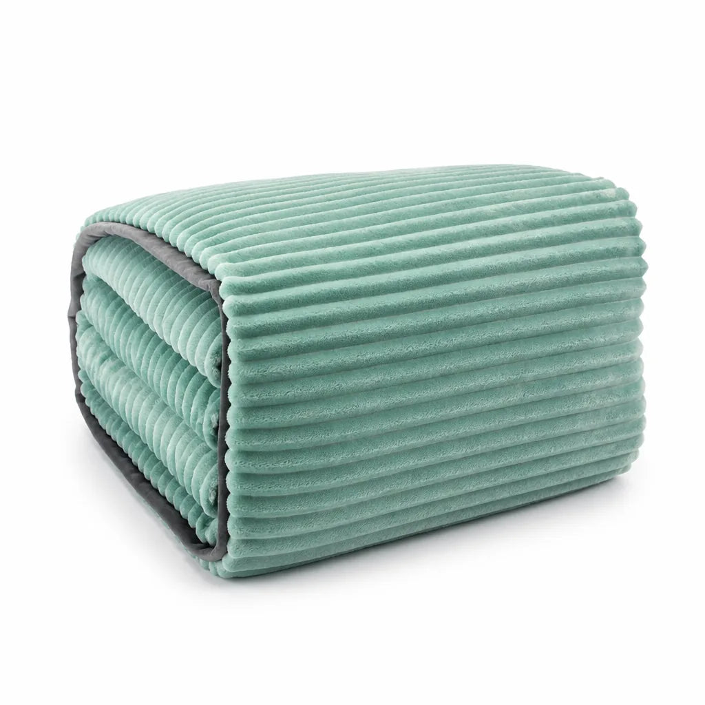 Machine-Washable Velvet Fleece Duvet Cover