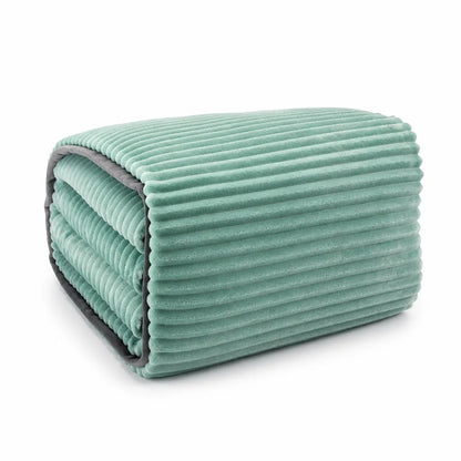 Machine-Washable Velvet Fleece Duvet Cover