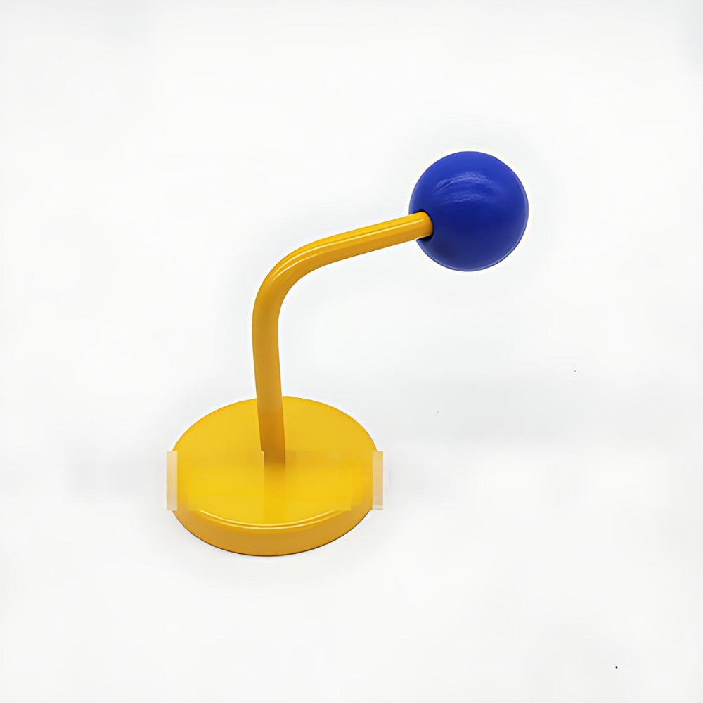Magnetic Wall Hook Wooden Ball No Drill