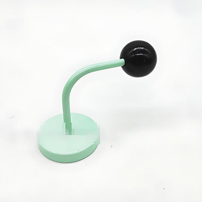 Magnetic Wall Hook Wooden Ball No Drill