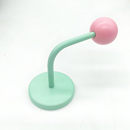 Magnetic Wall Hook Wooden Ball No Drill