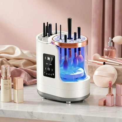 Makeup Brush Cleaner Automatic Wash & Air-Dry USB-Powered