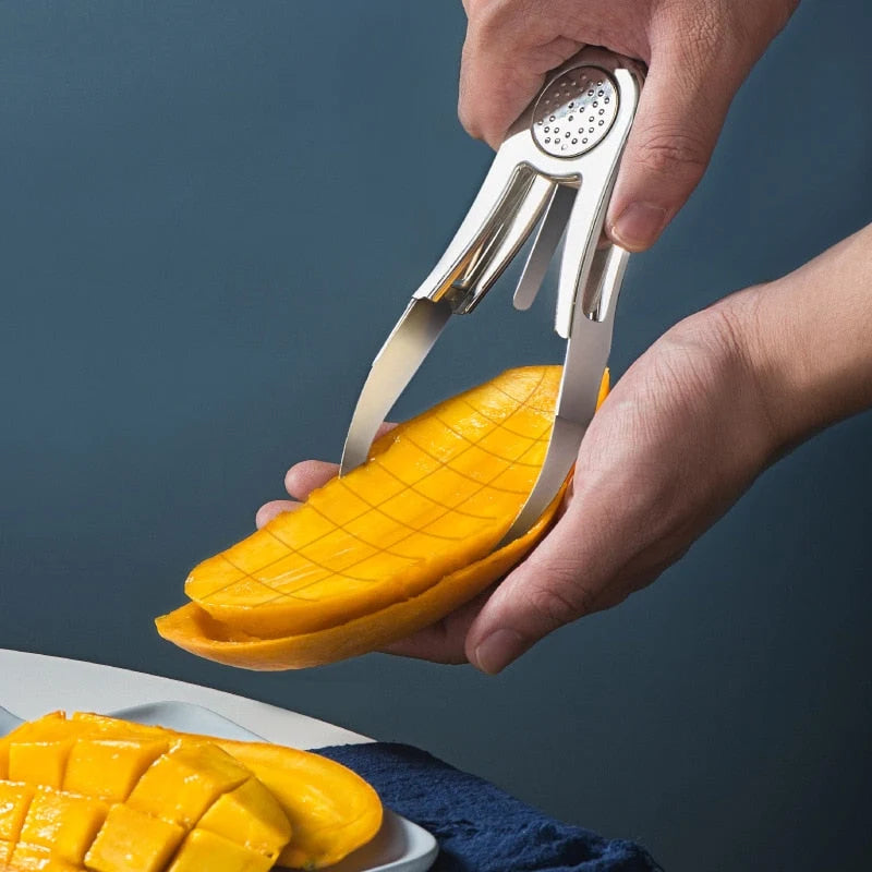 Mango Slicer Stainless Steel For Fresh or Frozen Mangoes
