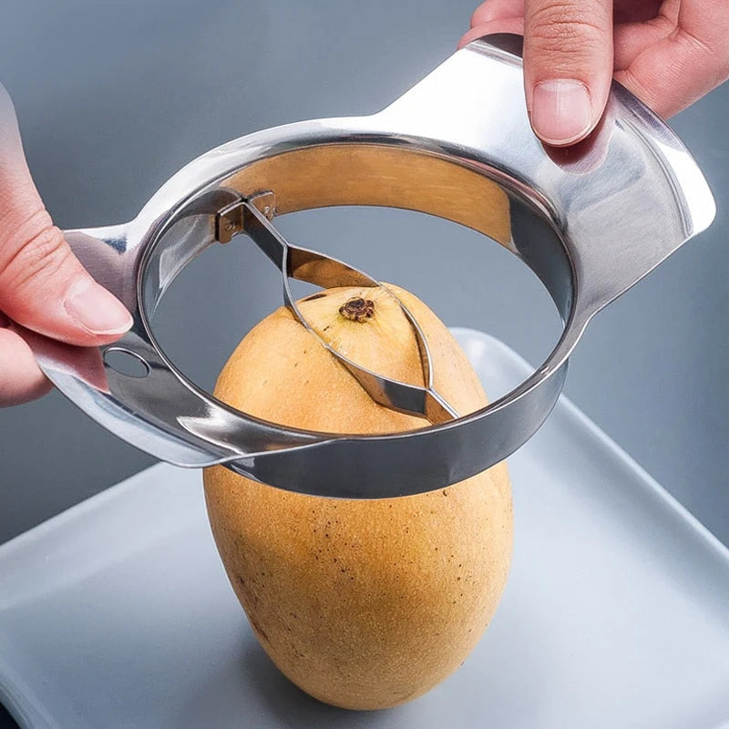 Mango Slicer Stainless Steel For Fresh or Frozen Mangoes