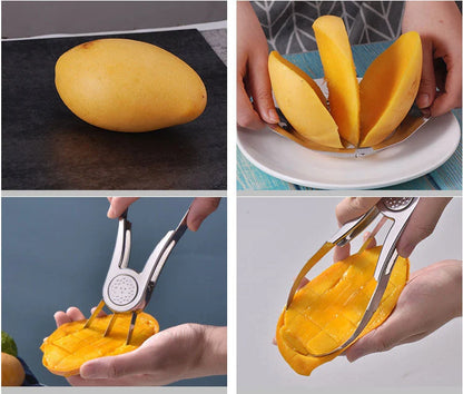 Mango Slicer Stainless Steel For Fresh or Frozen Mangoes
