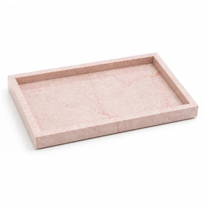 Marble Tray Natural Hand-Polished Jewelry & Serving