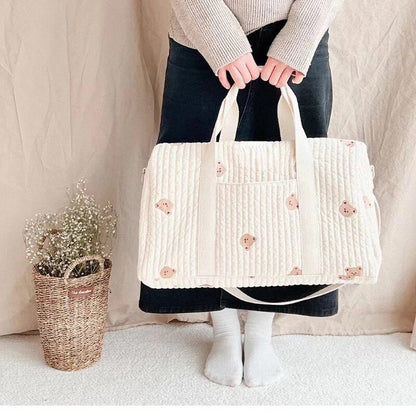 Maternity Bag Spacious Main Compartment Plush Exterior