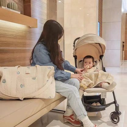 Maternity Bag Spacious Main Compartment Plush Exterior