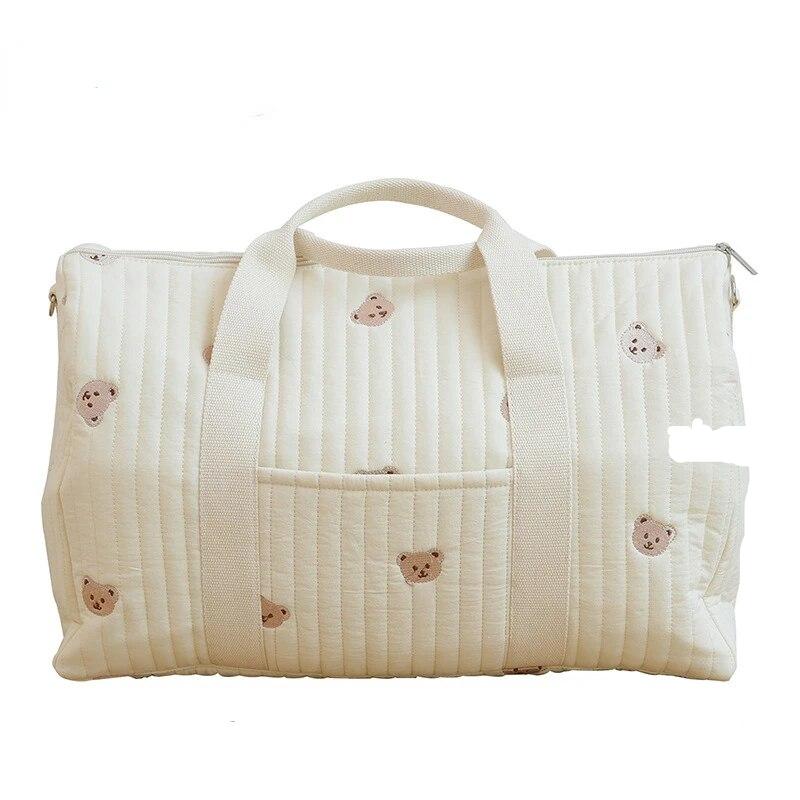 Maternity Bag Spacious Main Compartment Plush Exterior