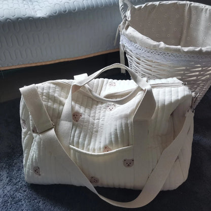 Maternity Bag Spacious Main Compartment Plush Exterior
