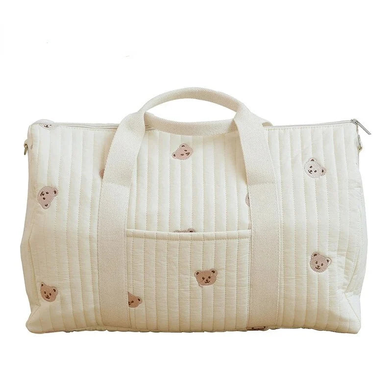 Maternity Bag Spacious Main Compartment Plush Exterior