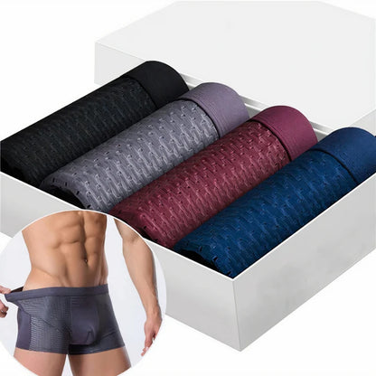 Men's Boxer Shorts Seamless Bamboo 10-Pack