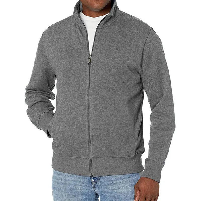 Men's Cardigan Full-Zip Contemporary Fit Machine Washable
