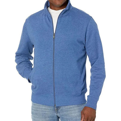 Men's Cardigan Full-Zip Contemporary Fit Machine Washable
