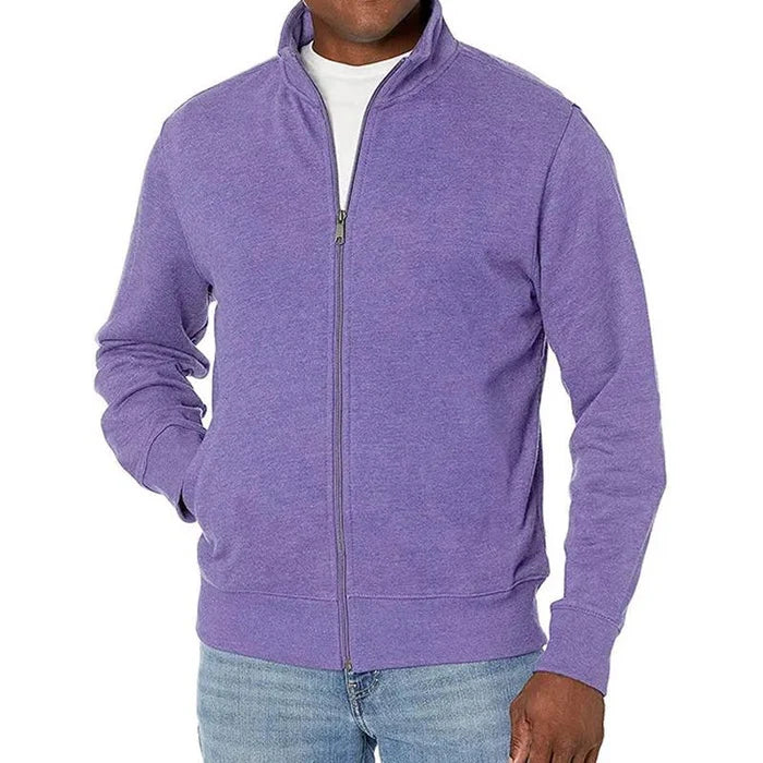 Men's Cardigan Full-Zip Contemporary Fit Machine Washable